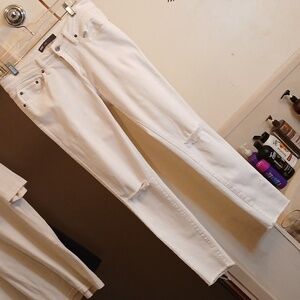 Levi's Wbite Tag,Women's White Leggings/Jeans.‎ Sz.waist 30 ,length 30